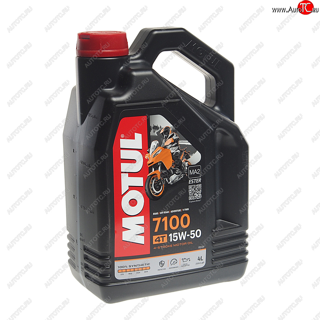 6 749 р. Масло моторное для 4-х тактных двигателей 7100 ESTER 4T 15W50 синт.4л MOTUL MOTUL 104299  с доставкой в г. Кемерово