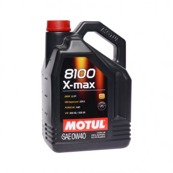5 999 р. Масло моторное 8100 X-MAX LL-01синт.5л 0W40 MOTUL MOTUL 104533  с доставкой в г. Кемерово. Увеличить фотографию 1