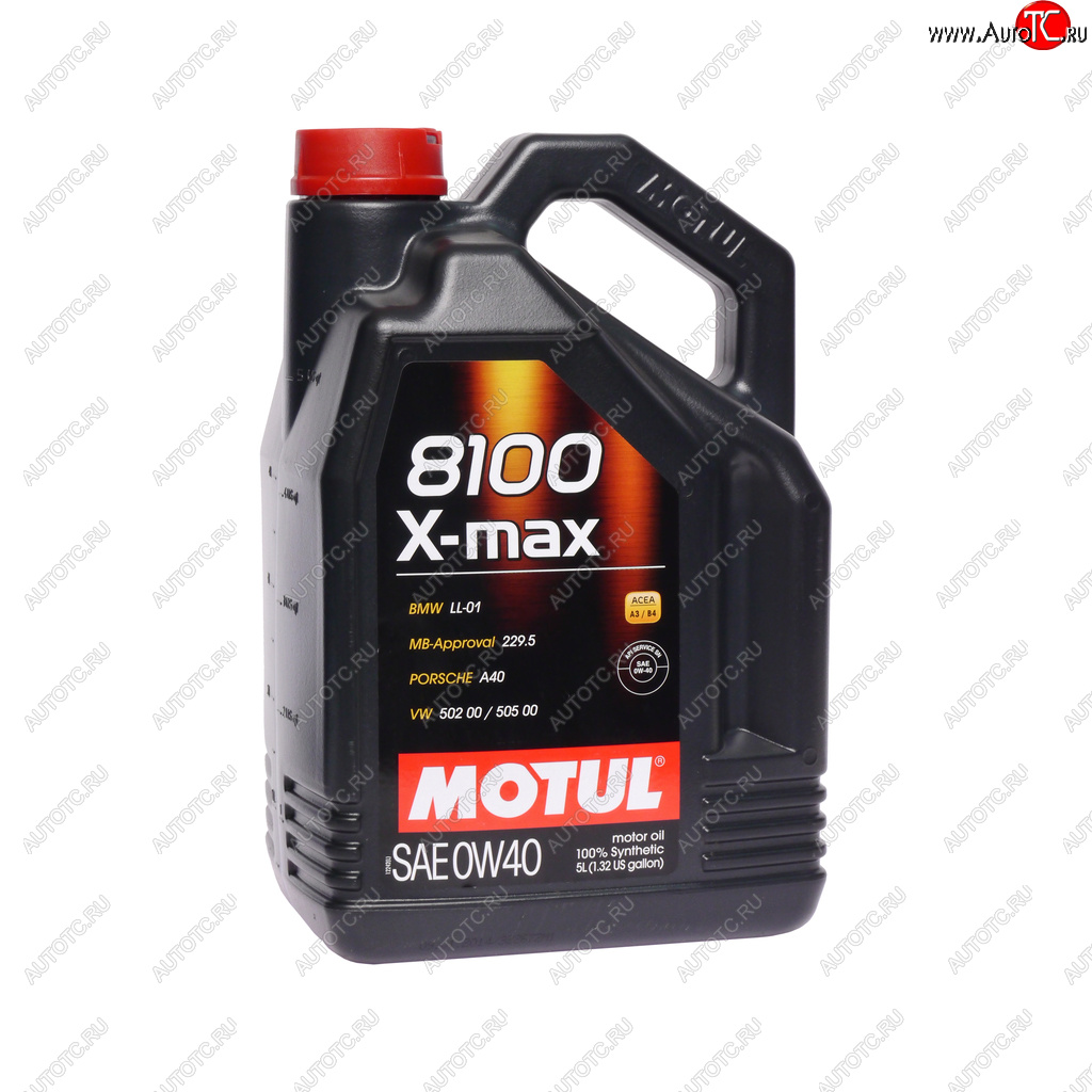 5 999 р. Масло моторное 8100 X-MAX LL-01синт.5л 0W40 MOTUL MOTUL 104533  с доставкой в г. Кемерово
