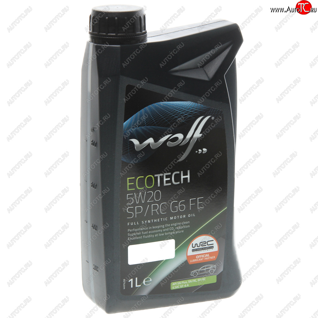 1 129 р. Масло моторное ECOTECH SPRC G6 FE  5W20 синт.1л WOLF WOLF 1047274  с доставкой в г. Кемерово