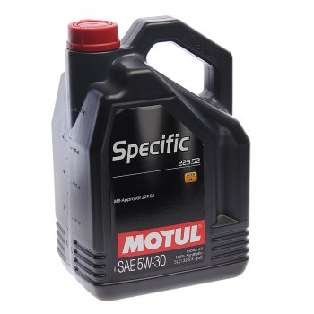 7 999 р. Масло моторное SPECIFIC MB 229.52 5W30 5л MOTUL MOTUL 104845  с доставкой в г. Кемерово. Увеличить фотографию 1