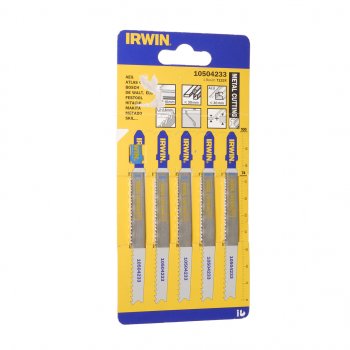 1 429 р. Пилка для лобзика набор 5шт. металл 74мм IRWIN IRWIN 10504233  с доставкой в г. Кемерово. Увеличить фотографию 1