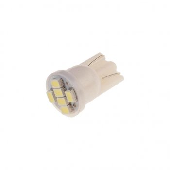 40 р. Лампа светодиодная 12V W5W T10 W2.1x9.5d 6000K 6 LED MEGAPOWER MEGAPOWER-AUTOMOTIVE 10511w  с доставкой в г. Кемерово. Увеличить фотографию 1