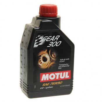2 999 р. Масло трансмиссионное GEAR 300 75W90 GL-45 синт.1л MOTUL MOTUL 105777  с доставкой в г. Кемерово. Увеличить фотографию 1