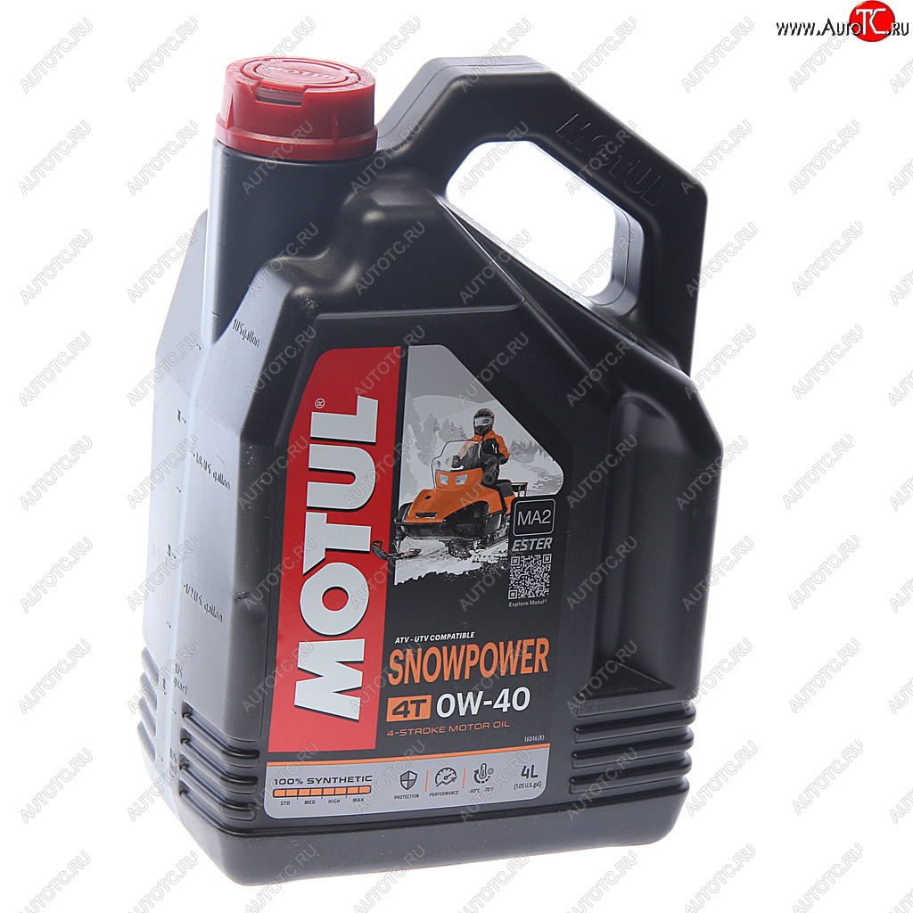 7 649 р. Масло моторное SNOWPOWER 4T 0W40 синт.4л MOTUL MOTUL 105892  с доставкой в г. Кемерово