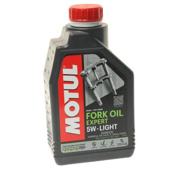 1 699 р. Масло для мотовилок и амортизаторов FORK OIL EXPERT LIGHT 5W псинт.1л MOTUL MOTUL 105929  с доставкой в г. Кемерово. Увеличить фотографию 1