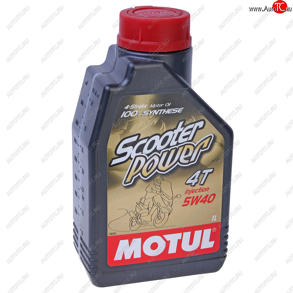 1 799 р. Масло моторное для 4-х тактных двигателей SCOOTER POWER 4T 5W40 синт.1л MOTUL MOTUL 105958  с доставкой в г. Кемерово