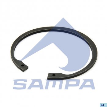 196 р. Кольцо BPW ступицы стопорное (122x4) SAMPA SAMPA 106.280  с доставкой в г. Кемерово. Увеличить фотографию 1