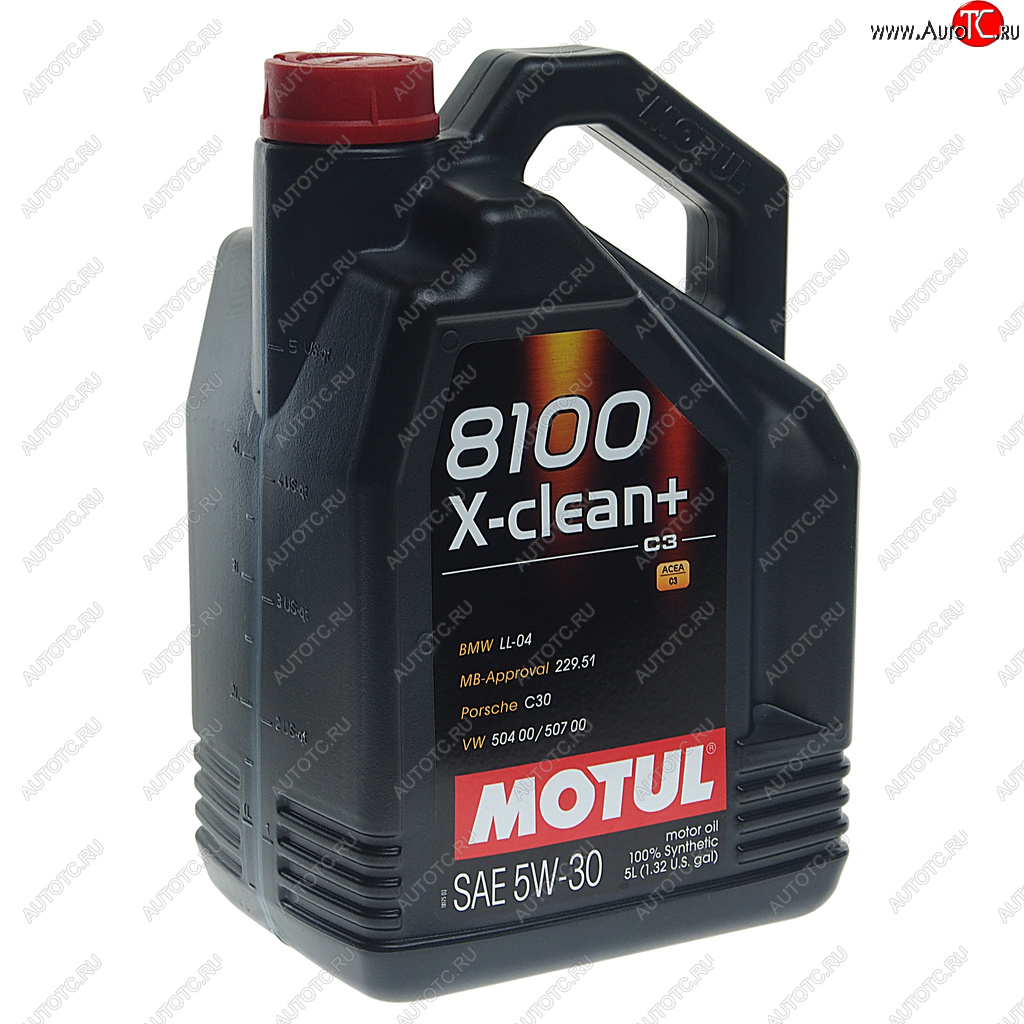 6 649 р. Масло моторное 8100 X-CLEAN+ 5W30 синт.5л MOTUL MOTUL 106377  с доставкой в г. Кемерово