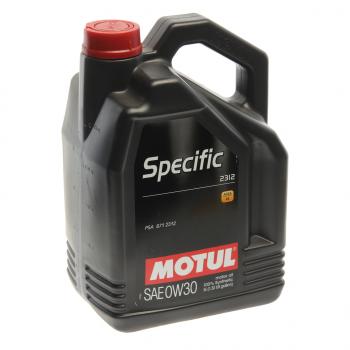 8 999 р. Масло моторное SPECIFIC 2312 0W30 синт.5л MOTUL MOTUL 106414  с доставкой в г. Кемерово. Увеличить фотографию 1