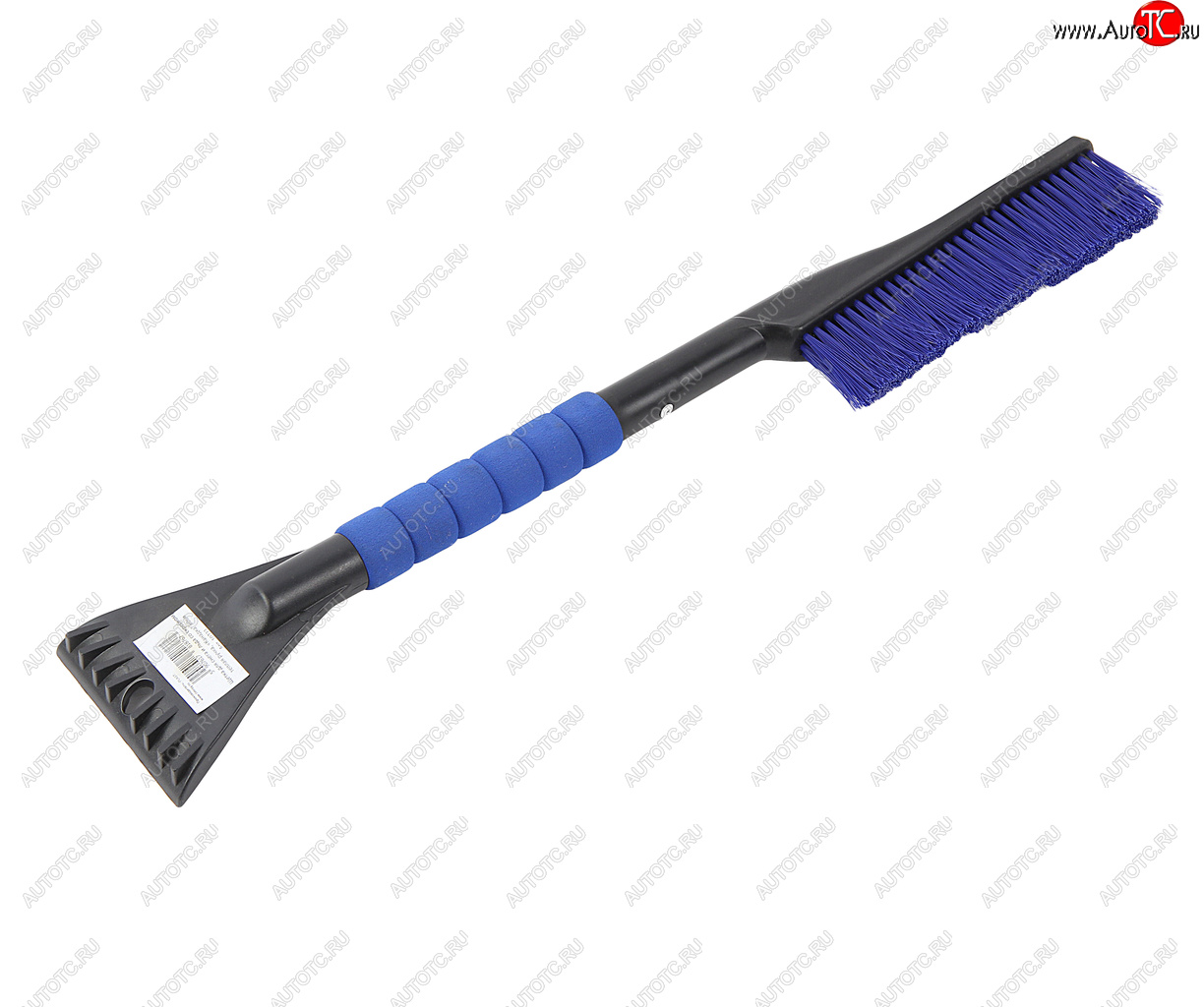 399 р. Щетка со скребком 60см черно-синяя MAXI PLAST MAXI PLAST 10722  с доставкой в г. Кемерово
