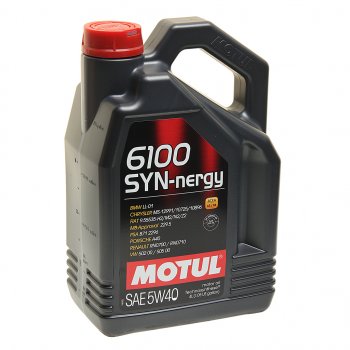 4 099 р. Масло моторное 6100 SYNERGIE 5W40 псинт.4л MOTUL MOTUL 107978  с доставкой в г. Кемерово. Увеличить фотографию 1