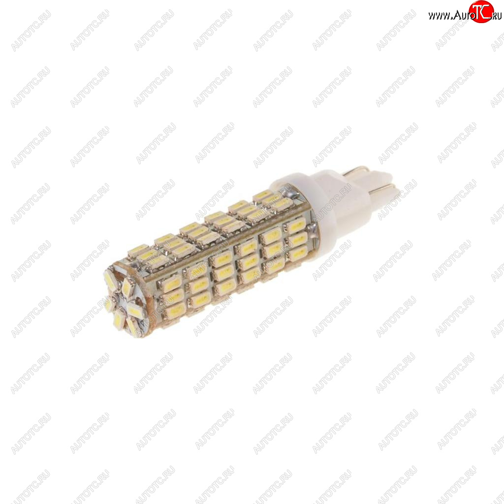 124 р. Лампа светодиодная 12V W5W T10 W2.1x9.5d 6000K 68 LED MEGAPOWER MEGAPOWER-AUTOMOTIVE 10913w  с доставкой в г. Кемерово