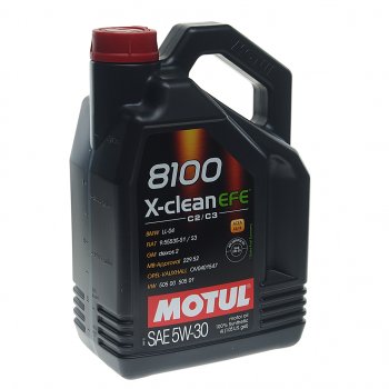 5 899 р. Масло моторное 8100 X-CLEAN EFE 5W30 синт.4л MOTUL MOTUL 109171  с доставкой в г. Кемерово. Увеличить фотографию 1
