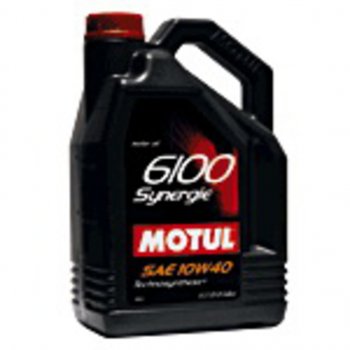 4 899 р. Масло моторное 6100 SYNERGIE+ 10W40 псинт.4л MOTUL MOTUL 109463  с доставкой в г. Кемерово. Увеличить фотографию 1