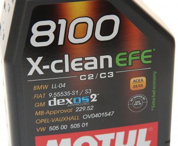 1 399 р. Масло моторное 8100 X-CLEAN EFE 5W30 синт.1л MOTUL MOTUL 109470  с доставкой в г. Кемерово. Увеличить фотографию 2