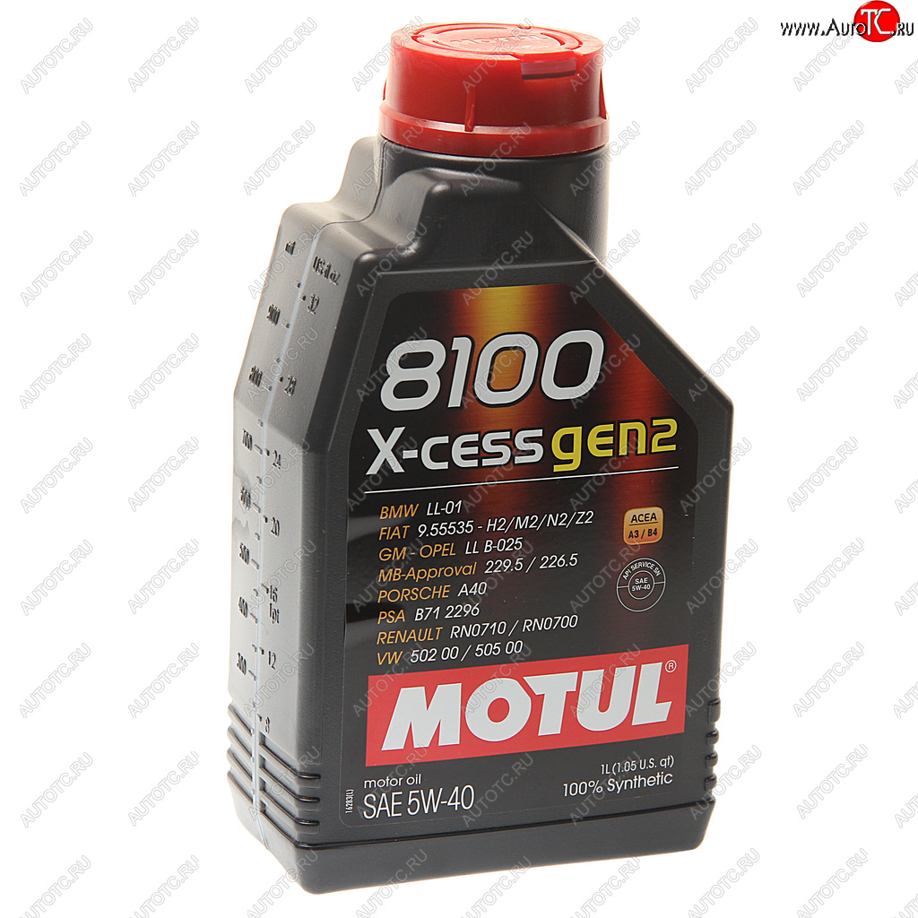 1 589 р. Масло моторное 8100 X-CESS GEN2 5W40 синт.1л MOTUL MOTUL 109774  с доставкой в г. Кемерово