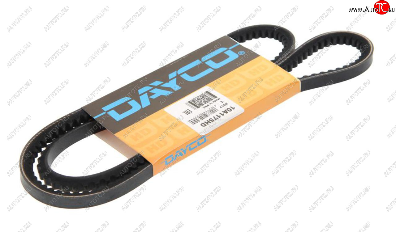 449 р. Ремень приводной клиновой 10х1175 DAYCO DAYCO 10a1175hd DAYCO 10a1175hd  с доставкой в г. Кемерово