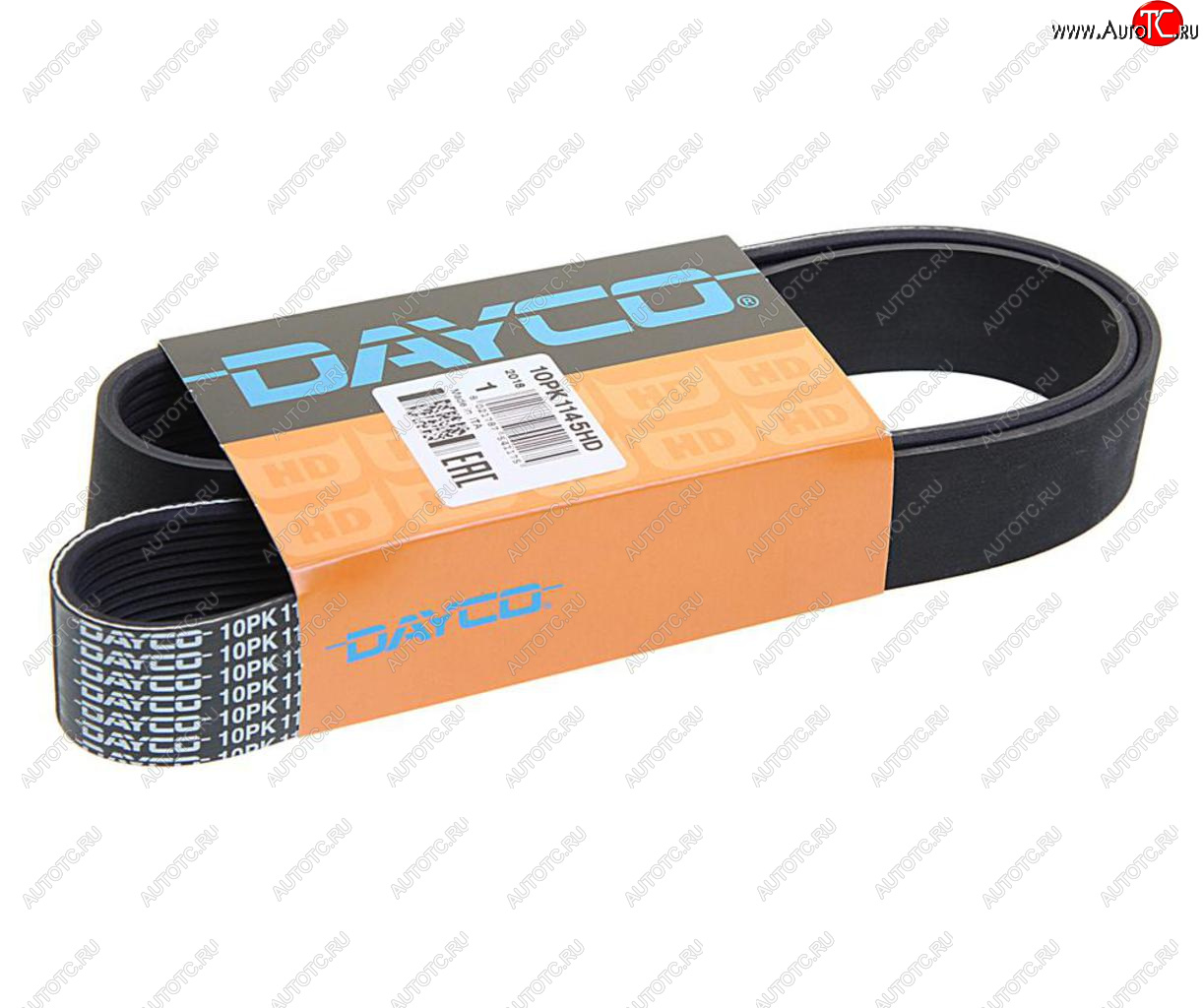 1 399 р. Ремень приводной поликлиновой 10PK1145 DAYCO DAYCO 10pk1145hd  с доставкой в г. Кемерово