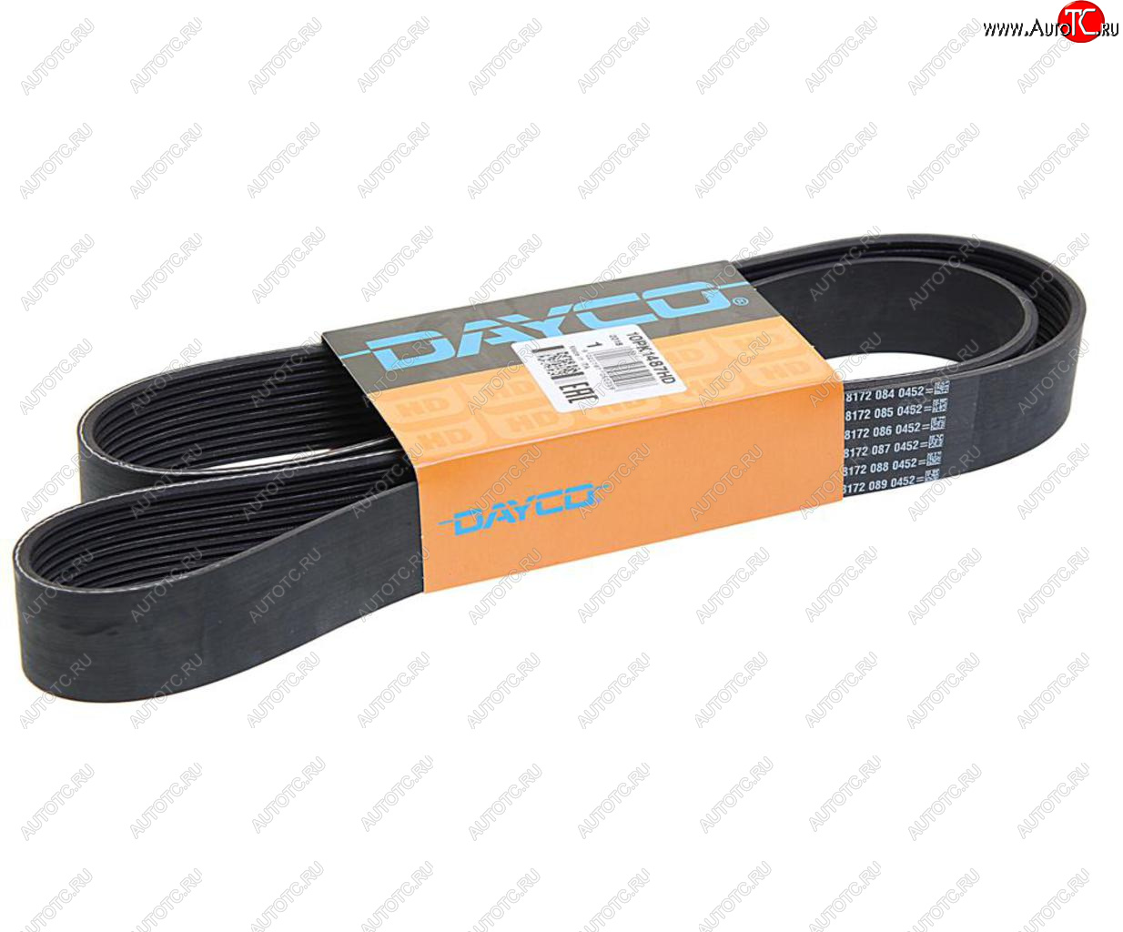2 389 р. Ремень приводной поликлиновой 10PK1487HD DAYCO DAYCO 10pk1487hd  с доставкой в г. Кемерово