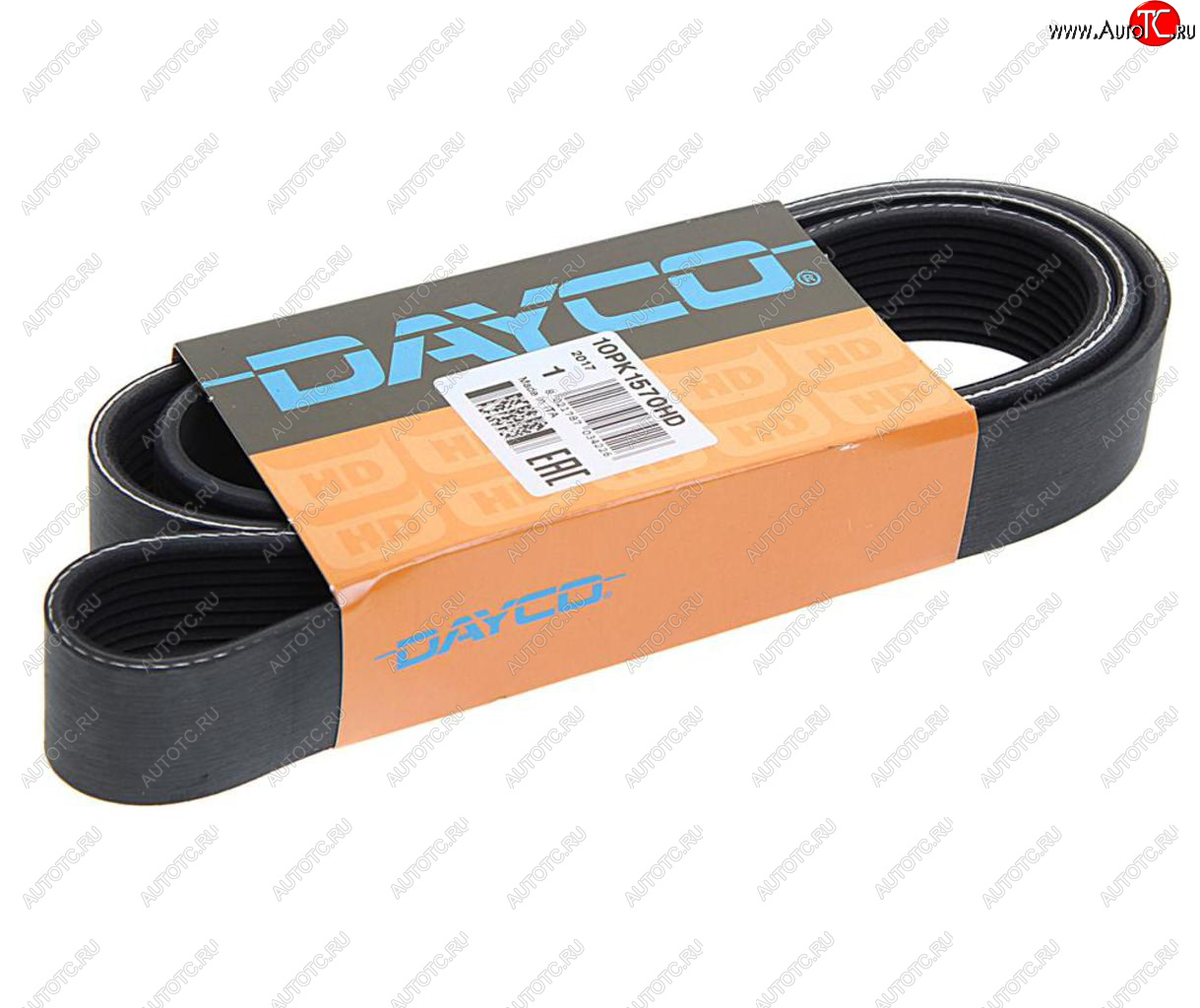2 699 р. Ремень приводной поликлиновой 10PK1570HD DAYCO DAYCO 10pk1570hd  с доставкой в г. Кемерово