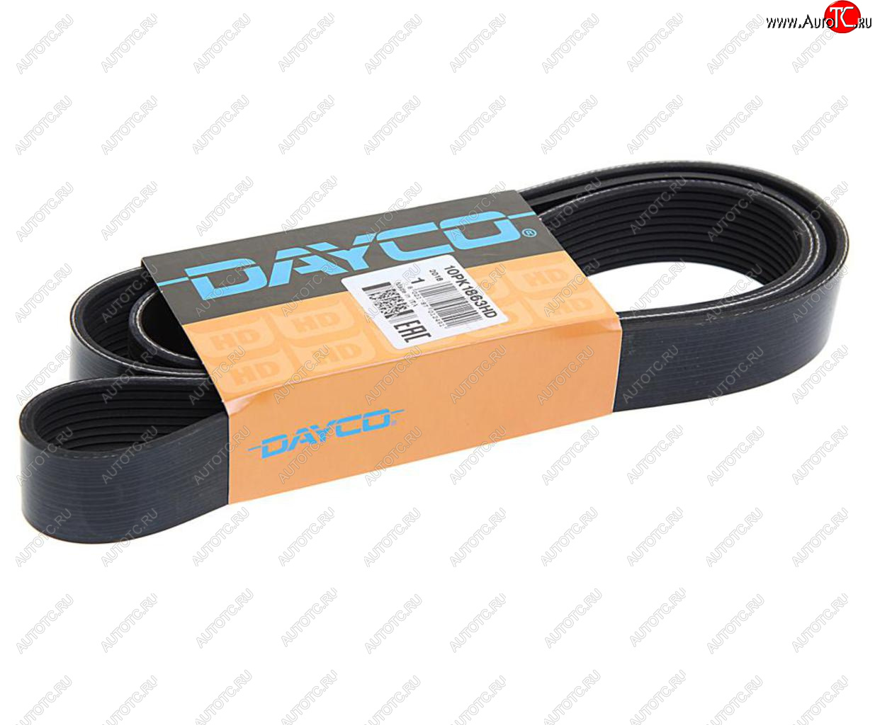 3 399 р. Ремень приводной поликлиновой 10PK1863HD DAYCO DAYCO 10pk1863hd  с доставкой в г. Кемерово
