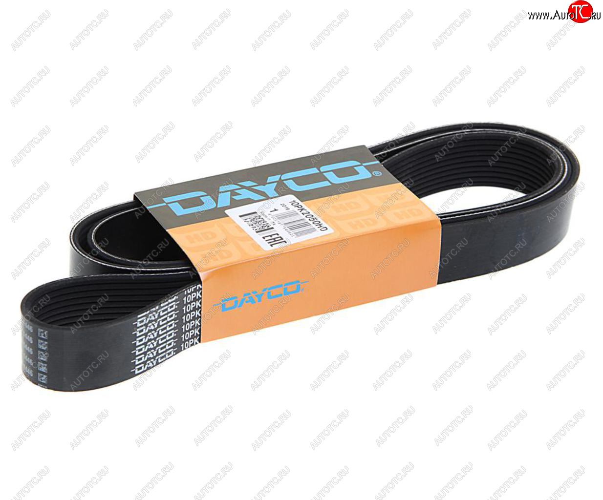 2 899 р. Ремень приводной поликлиновой 10PK2050HD DAYCO DAYCO 10pk2050hd  с доставкой в г. Кемерово