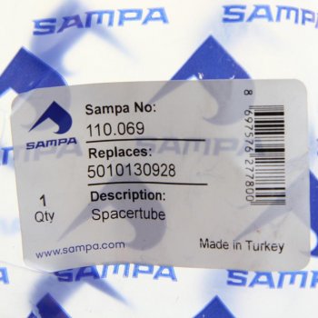 299 р. Палец RVI PREMIUM кронштейна кабины металлический (16х28х85) SAMPA SAMPA 110.069  с доставкой в г. Кемерово. Увеличить фотографию 2