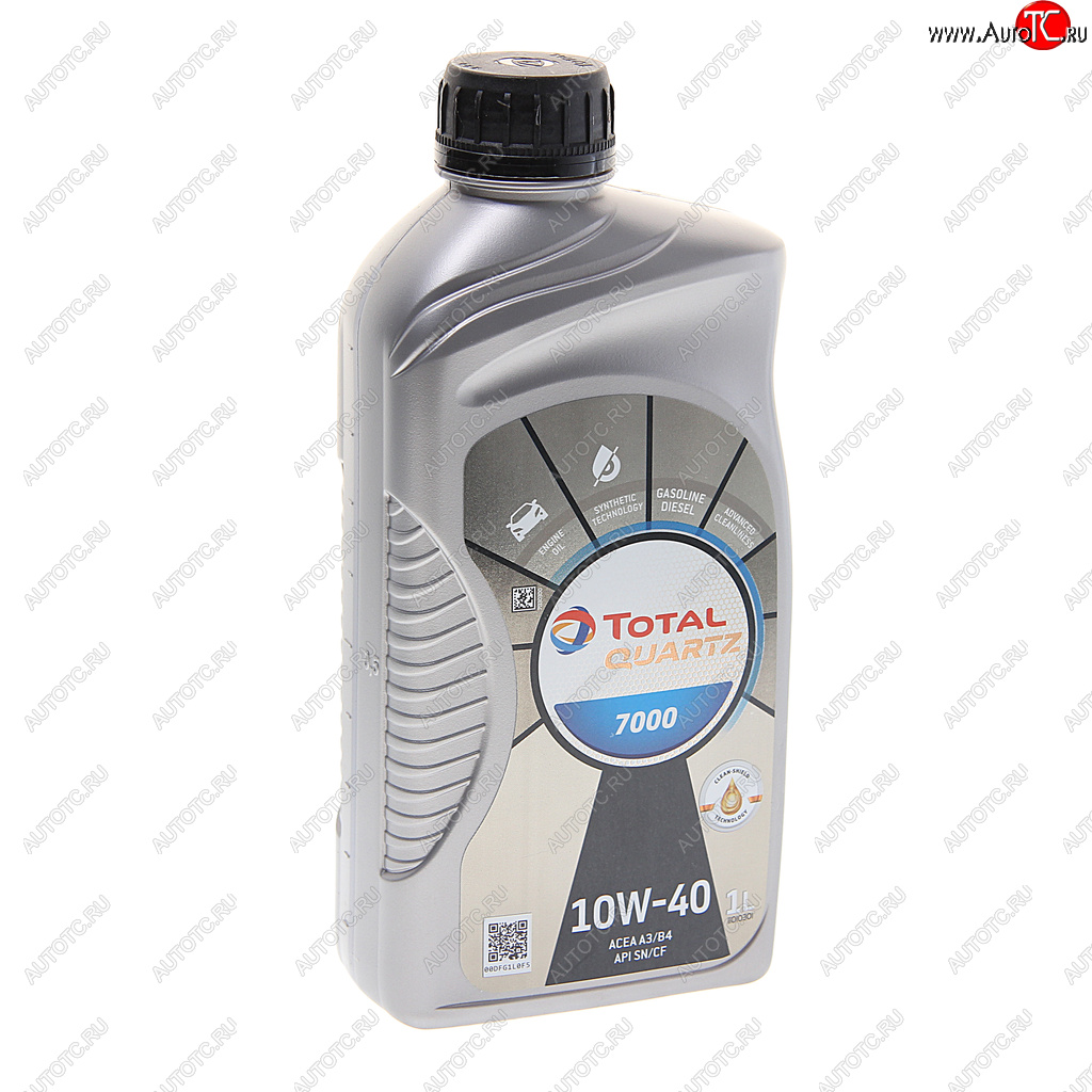 1 229 р. Масло моторное QUARTZ 7000 10W40 псинт.1л TOTAL TOTAL 11010301  с доставкой в г. Кемерово