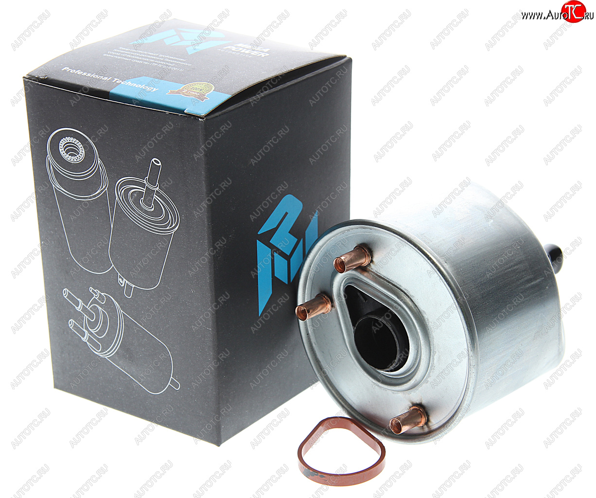 349 р. Фильтр топливный PEUGEOT 207,208,308 CITROEN C3,C4,C5 (10-) MEGAPOWER MEGAPOWER 110-22-005  с доставкой в г. Кемерово