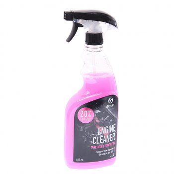 202 р. Очиститель двигателя 600мл триггер Engine Cleaner GRASS GRASS 110385  с доставкой в г. Кемерово. Увеличить фотографию 1