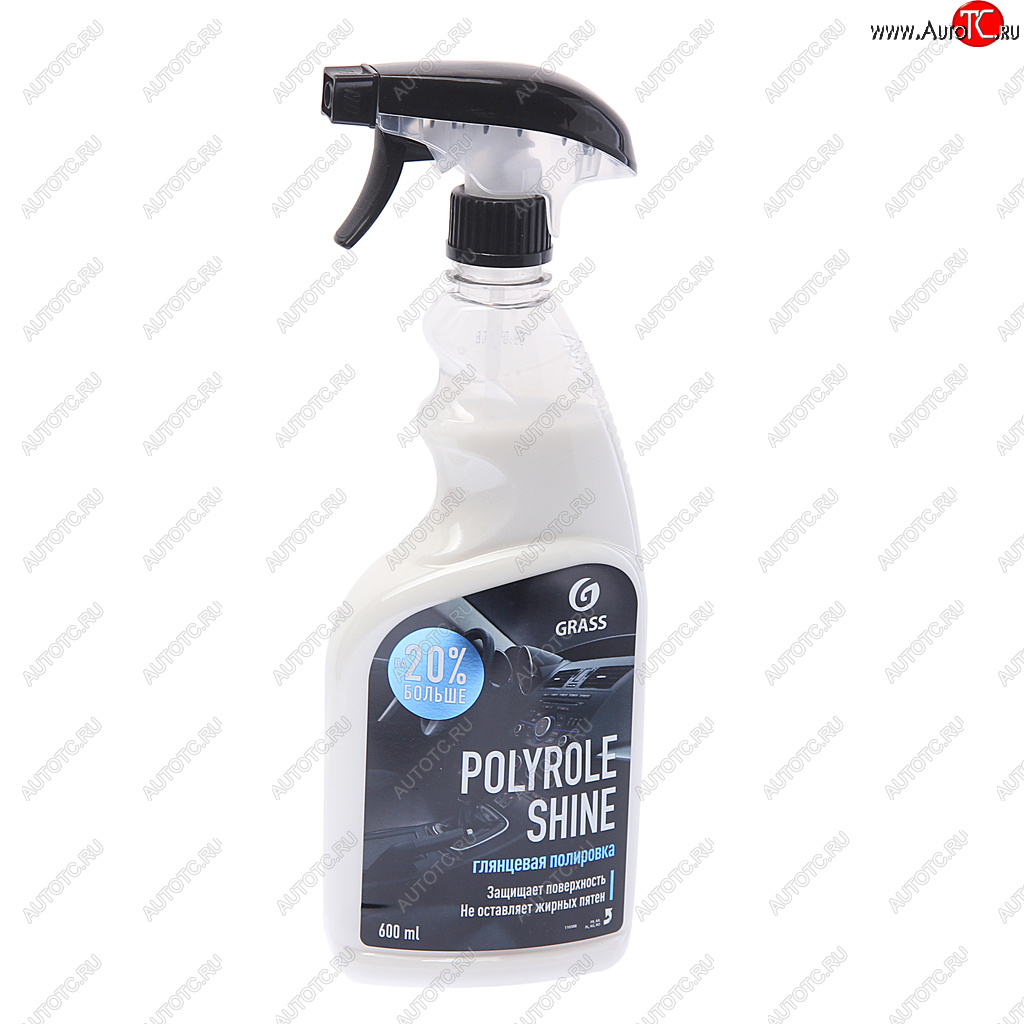 419 р. Полироль пластика глянцевая 600мл Polyrole Shine GRASS GRASS 110388  с доставкой в г. Кемерово