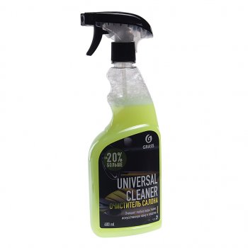 195 р. Очиститель салона 600мл триггер Universal Cleaner GRASS GRASS 110392  с доставкой в г. Кемерово. Увеличить фотографию 1