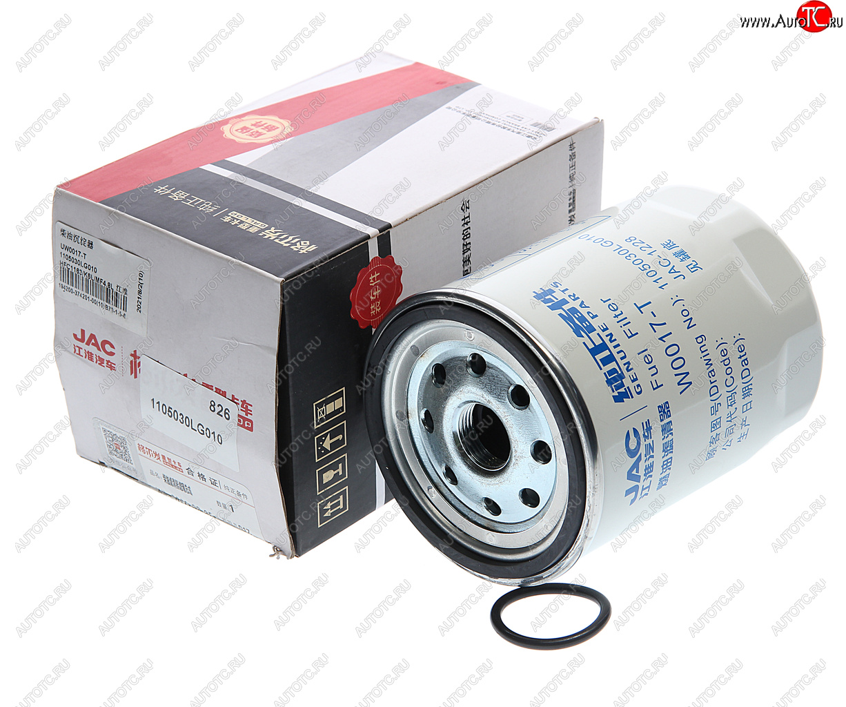 3 199 р. Фильтр топливный JAC N120 (le35n) (18-) грубой очистки OE JAC 1105030lg010  с доставкой в г. Кемерово