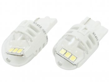 3 779 р. Лампа светодиодная 12V W21W W3х16d 6000К 250Лм (2шт.) Led White Ultinon Pro6000 PHILIPS PHILIPS 11065cu60x2  с доставкой в г. Кемерово. Увеличить фотографию 1