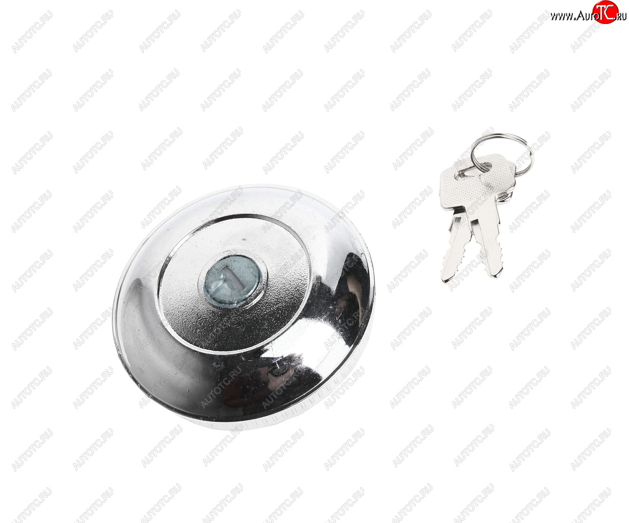 236 р. Крышка бака топливного ГАЗ-3110 с ключом (хром) NO NAME 11.1103010  с доставкой в г. Кемерово