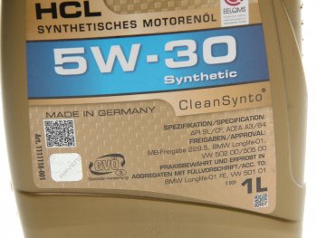1 699 р. Масло моторное HCL 5W30 синт.1л RAVENOL RAVENOL 1111118-001  с доставкой в г. Кемерово. Увеличить фотографию 2