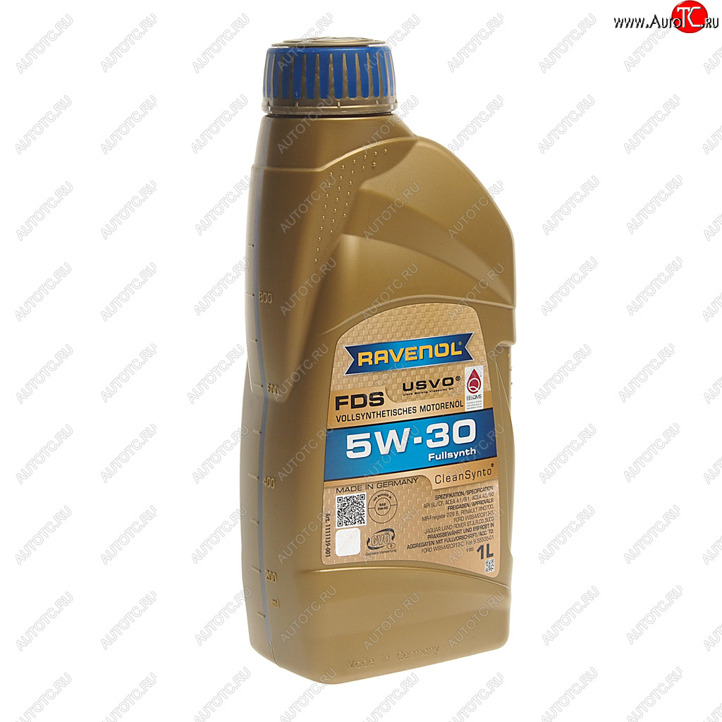 2 389 р. Масло моторное FDS 5W30 синт.1л RAVENOL RAVENOL 1111139-001  с доставкой в г. Кемерово