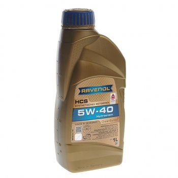 1 489 р. Масло моторное HCS 5W40 синт.1л RAVENOL RAVENOL 1112105-001  с доставкой в г. Кемерово. Увеличить фотографию 1