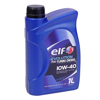859 р. Масло дизельное EVOLUTION 700 TURBO D 10W40 п/синт.1л ELF ELF 11130301 ELF 11130301  с доставкой в г. Кемерово. Увеличить фотографию 1