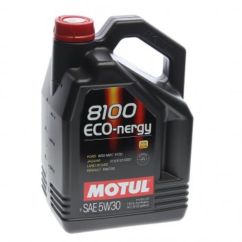 7 199 р. Масло моторное 8100 ECO-NERGY 5W30 синт.5л MOTUL MOTUL 111686  с доставкой в г. Кемерово. Увеличить фотографию 1