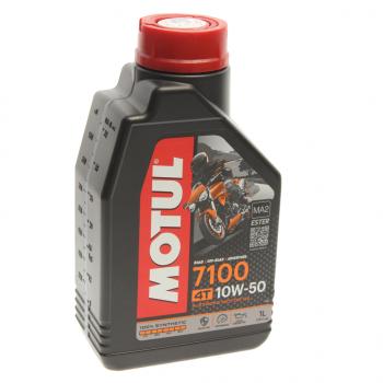 1 939 р. Масло моторное для 4-х тактных двигателей 7100 4T 10W50 синт.1л MOTUL MOTUL 112155  с доставкой в г. Кемерово. Увеличить фотографию 1