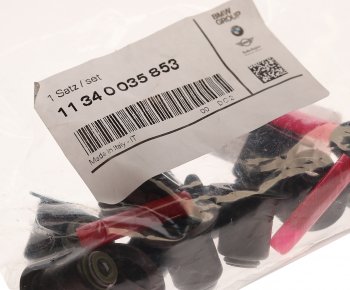 5 449 р. Колпачок BMW 3 (E90,E91,E93) (05-) маслоотражательный выпускной комплект OE BMW 11340035853 BMW 11340035853  с доставкой в г. Кемерово. Увеличить фотографию 2