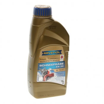 1 479 р. Масло моторное для 4-х тактных двигателей Schneefraese 5W30 синт.1л RAVENOL RAVENOL 1151105-001  с доставкой в г. Кемерово. Увеличить фотографию 1