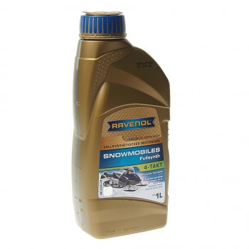 2 479 р. Масло моторное для 4-х тактных двигателей снегоходов 5W30 синт.1л RAVENOL RAVENOL 1151311-001  с доставкой в г. Кемерово. Увеличить фотографию 1