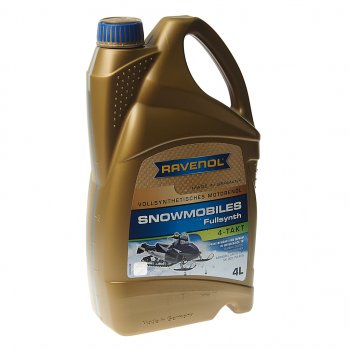 8 999 р. Масло моторное для 4-х тактных двигателей снегоходов 5W30 синт.4л RAVENOL RAVENOL 1151311-004  с доставкой в г. Кемерово. Увеличить фотографию 1