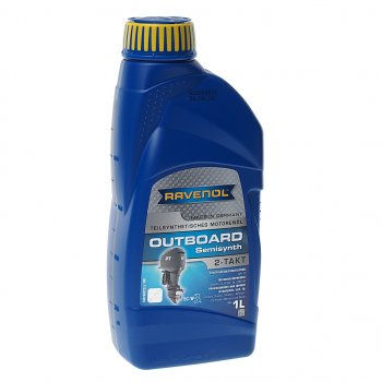 1 579 р. Масло моторное для 2-х тактных двигателей лодок OUTBOARD псинт.1л RAVENOL RAVENOL 1152200-001  с доставкой в г. Кемерово. Увеличить фотографию 1