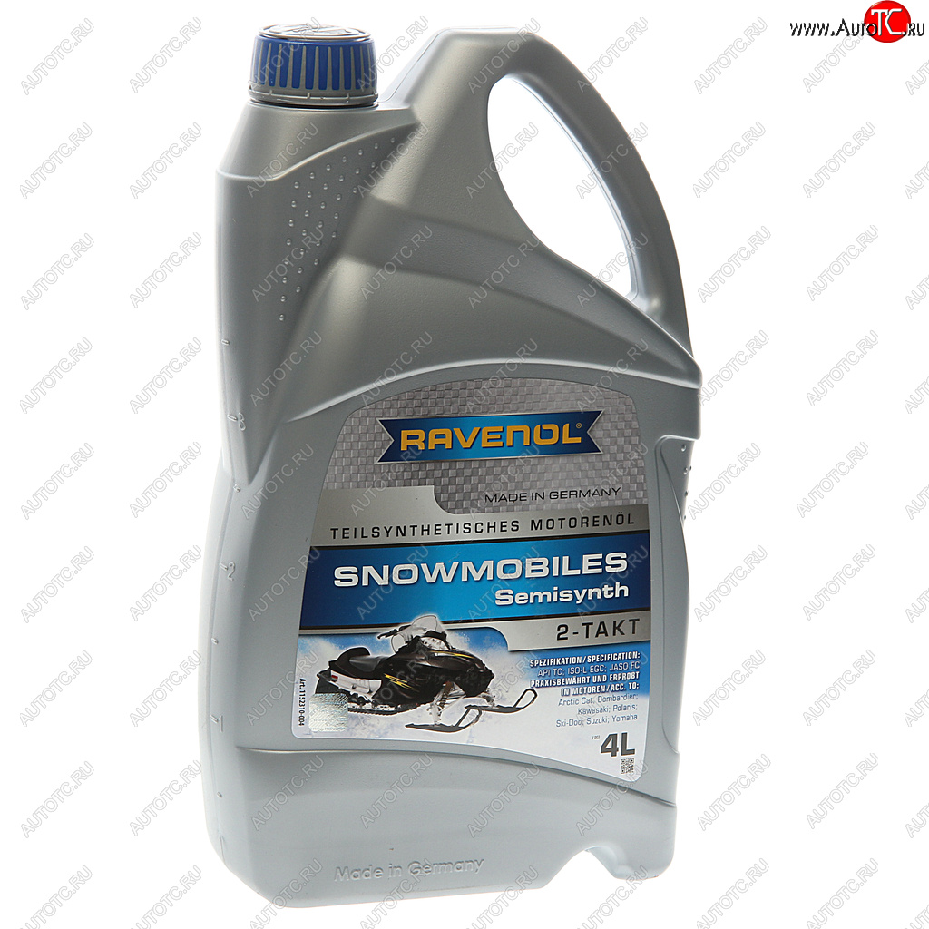 5 749 р. Масло моторное для 2-х тактных двигателей снегоходов псинт.4л RAVENOL RAVENOL 1152310-004  с доставкой в г. Кемерово