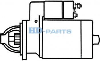 3 399 р. Реле стартера RENAULT VOLVO пусковое HD-PARTS HD-PARTS 116150  с доставкой в г. Кемерово. Увеличить фотографию 4