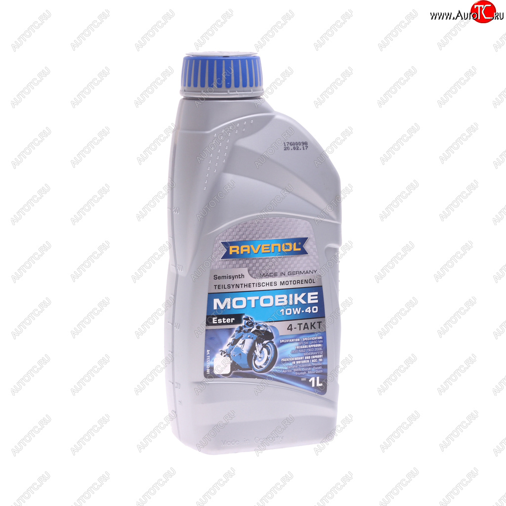 2 049 р. Масло моторное для 4-х тактных двигателей ESTER 4T 10W40 псинт.1л RAVENOL RAVENOL 1172112-001  с доставкой в г. Кемерово